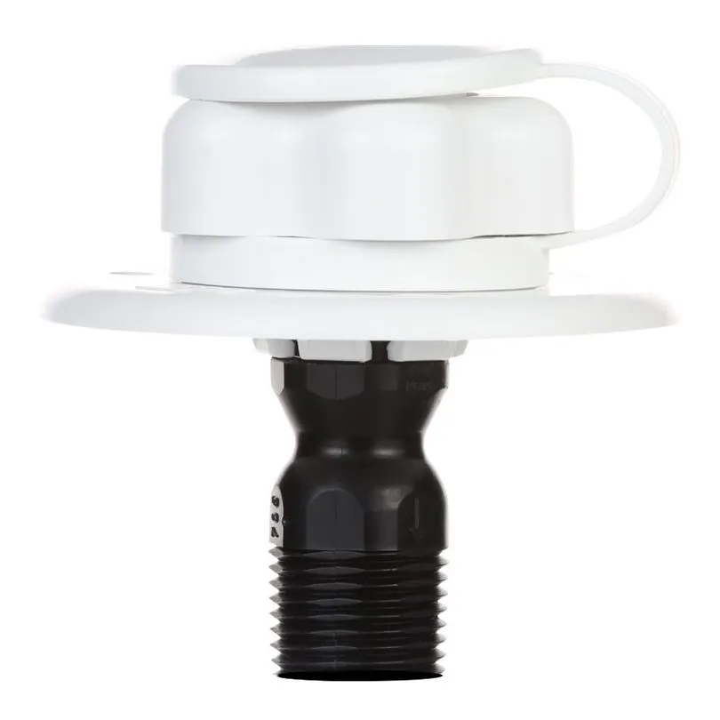 City Water Flange, Polar White
